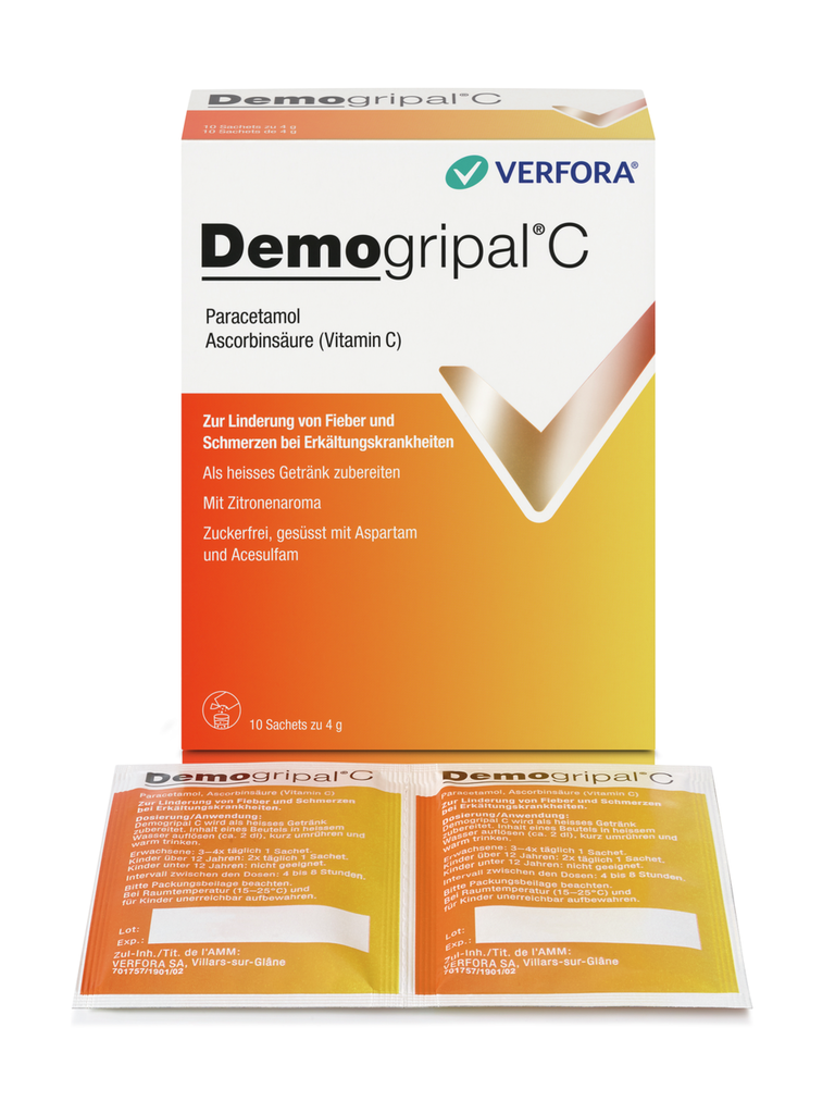 DEMOGRIPAL C gran sach 10 pce