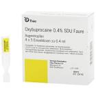 OXYBUPROCAINE gtt opht 0.4 % 20 monodos 0.4 ml