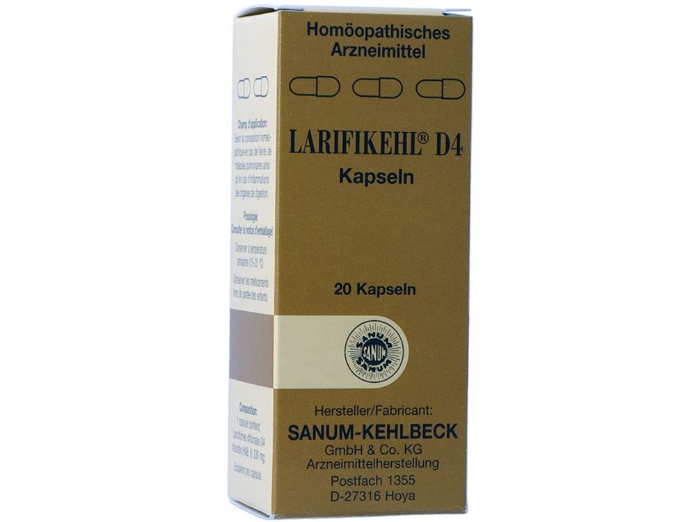 LARIFIKEHL caps 4 D 20 pce