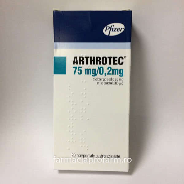 ARTHROTEC cpr 75 mg 20 pce
