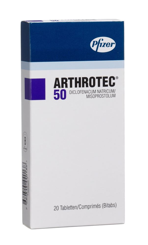 ARTHROTEC cpr 50 mg 20 pce