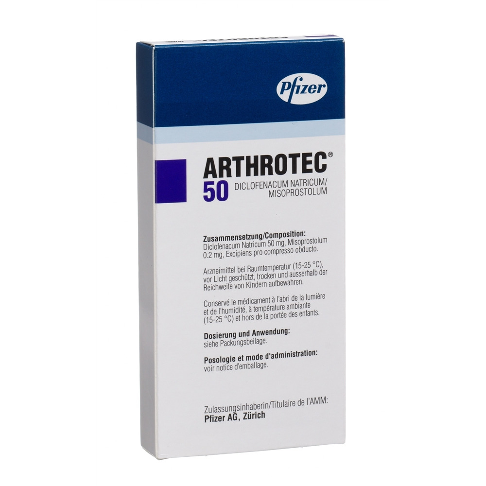 ARTHROTEC cpr 50 mg 20 pce