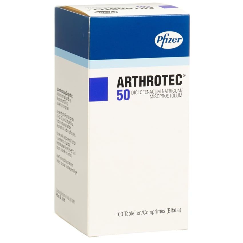 ARTHROTEC cpr 50 mg 100 pce
