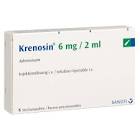 KRENOSIN sol inj 6 mg/2ml 6 amp 2 ml