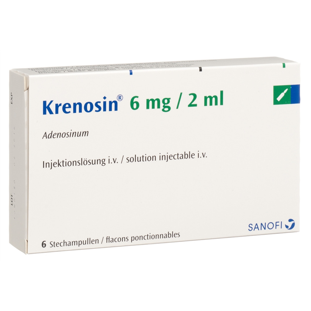 KRENOSIN sol inj 6 mg/2ml 6 amp 2 ml