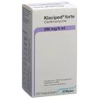 KLACIPED Forte gran 250 mg/5ml p susp fl 100 ml