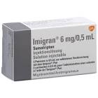 IMIGRAN sol inj 6 mg/0.5ml amp 2 pce