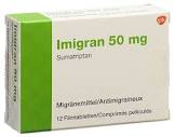 IMIGRAN cpr pell 50 mg 12 pce