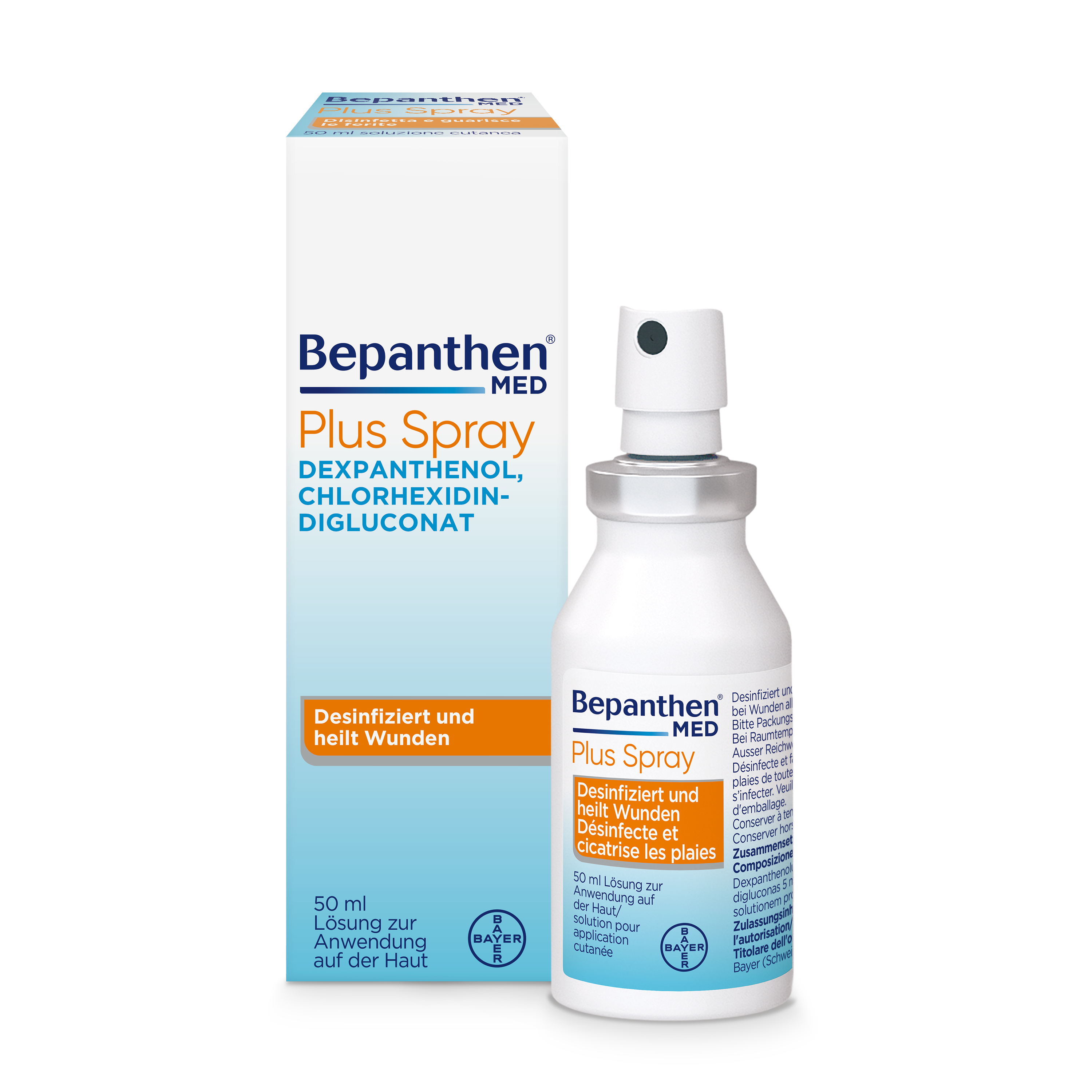 BEPANTHEN MED Plus spray fl 50 ml