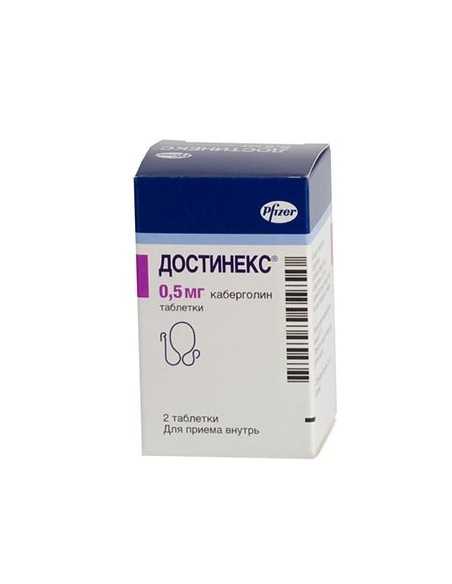 DOSTINEX cpr 0.5 mg bte 2 pce