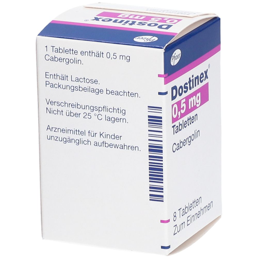 DOSTINEX cpr 0.5 mg bte 8 pce