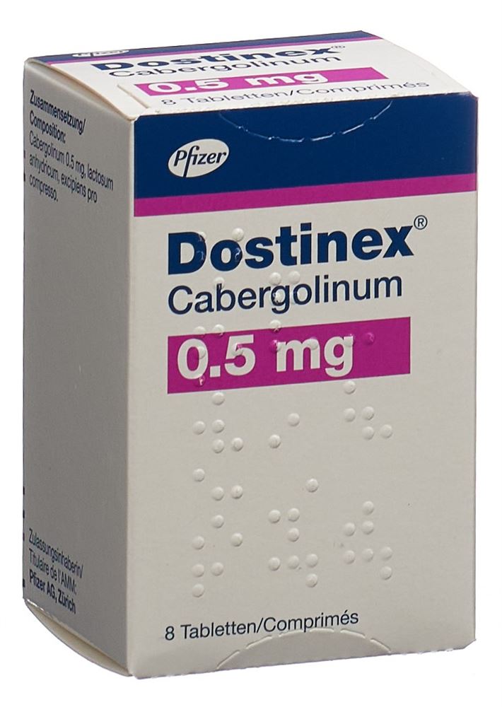 DOSTINEX cpr 0.5 mg bte 8 pce