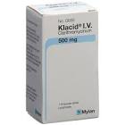 KLACID subst sèche 500 mg i.v. amp