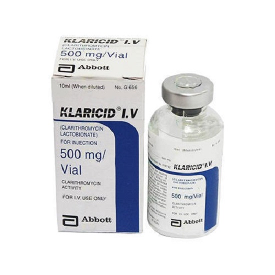 KLACID subst sèche 500 mg i.v. amp