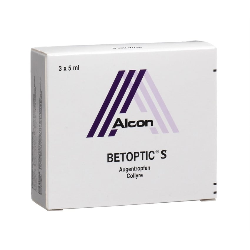 BETOPTIC S gtt opht 3 fl 5 ml