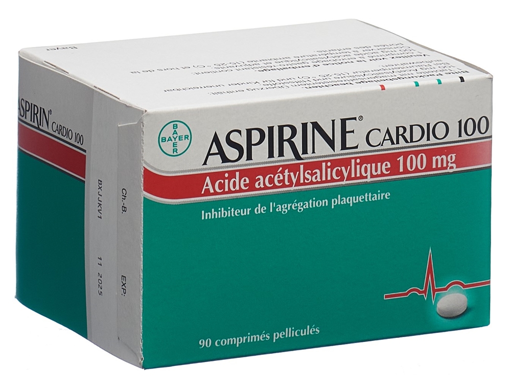 Aspirin Cardio 100, Filmtabletten