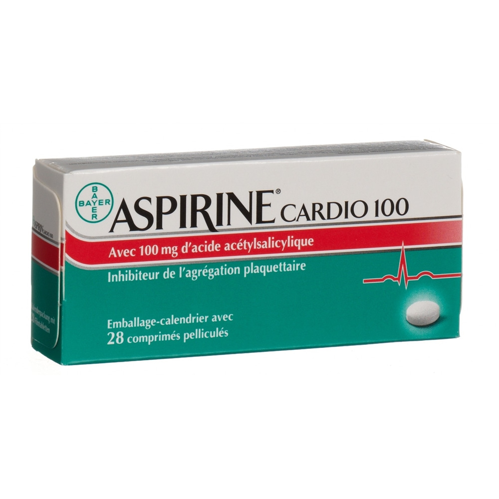 Aspirin Cardio 100, Filmtabletten