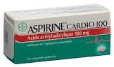 ASPIRINE CARDIO cpr pell 100 mg 98 pce