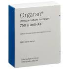 ORGARAN sol inj 750 U/0.6ml 10 amp 0.6 ml