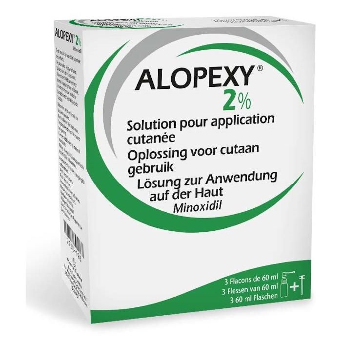 ALOPEXY sol 2 % 3 spr 60 ml