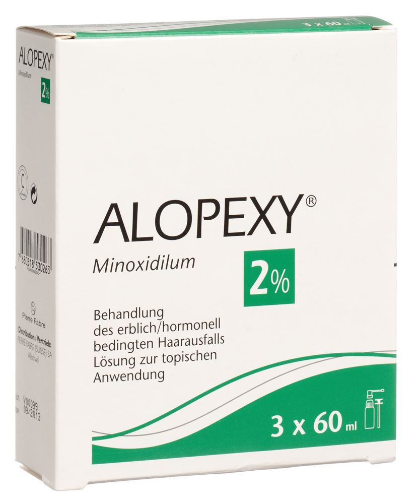 Alopexy 2%, Lösung zur Anwendung auf der Haut