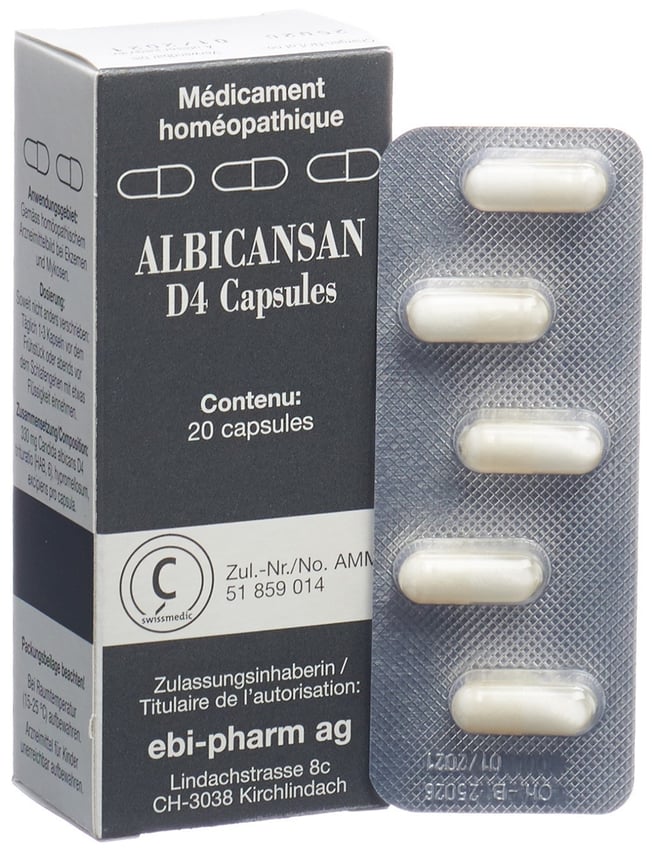 ALBICANSAN caps 4 D 20 pce