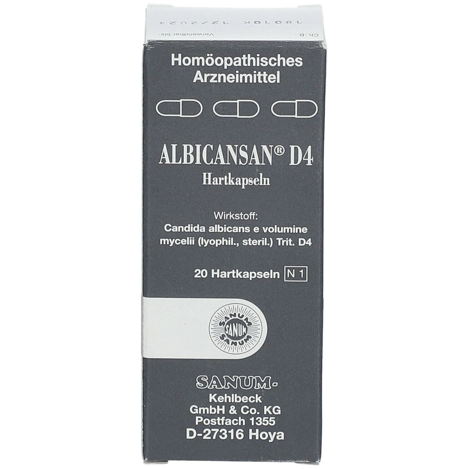 ALBICANSAN caps 4 D 20 pce