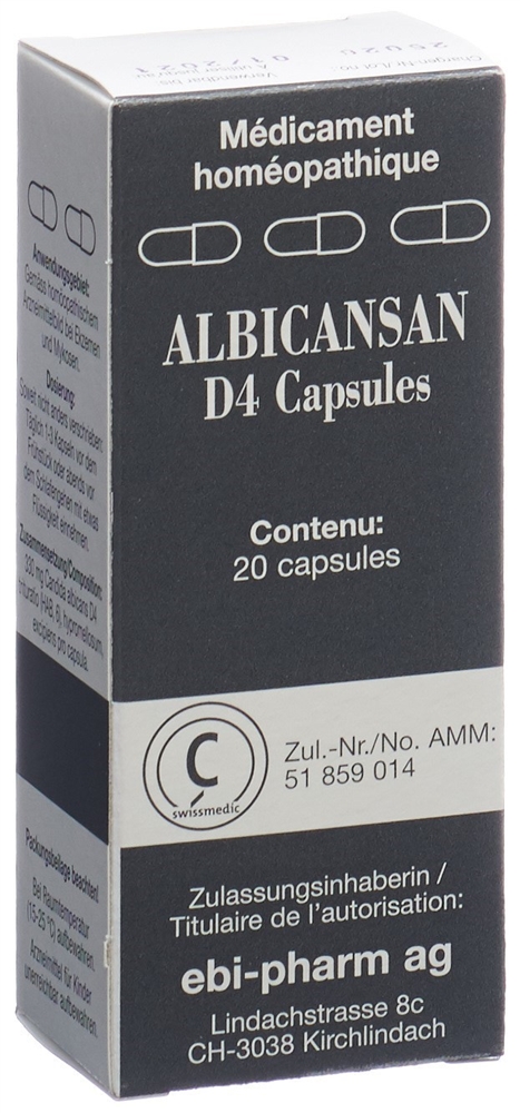 Albicansan D4, Kapseln