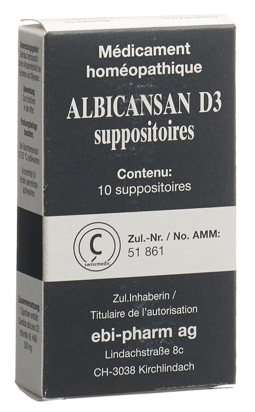 ALBICANSAN supp 3 D 10 pce