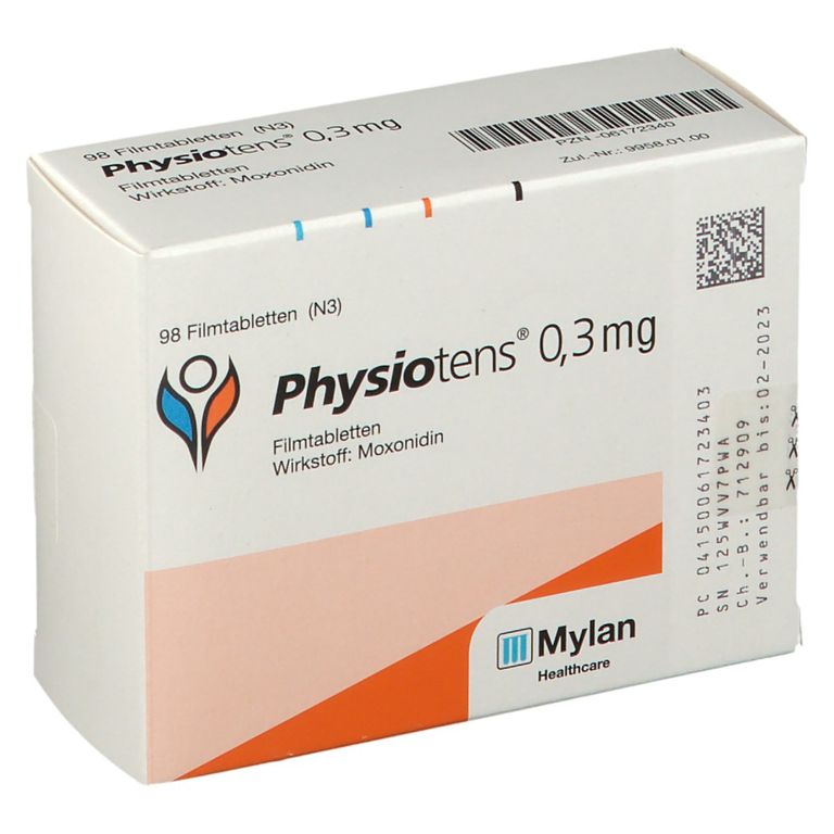 PHYSIOTENS cpr pell 0.3 mg 98 pce