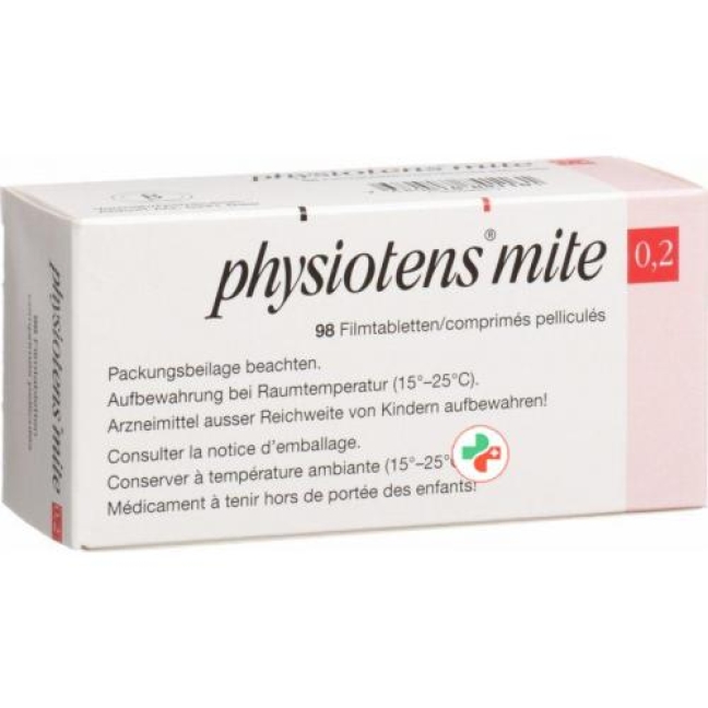 PHYSIOTENS mite cpr pell 0.2 mg 98 pce