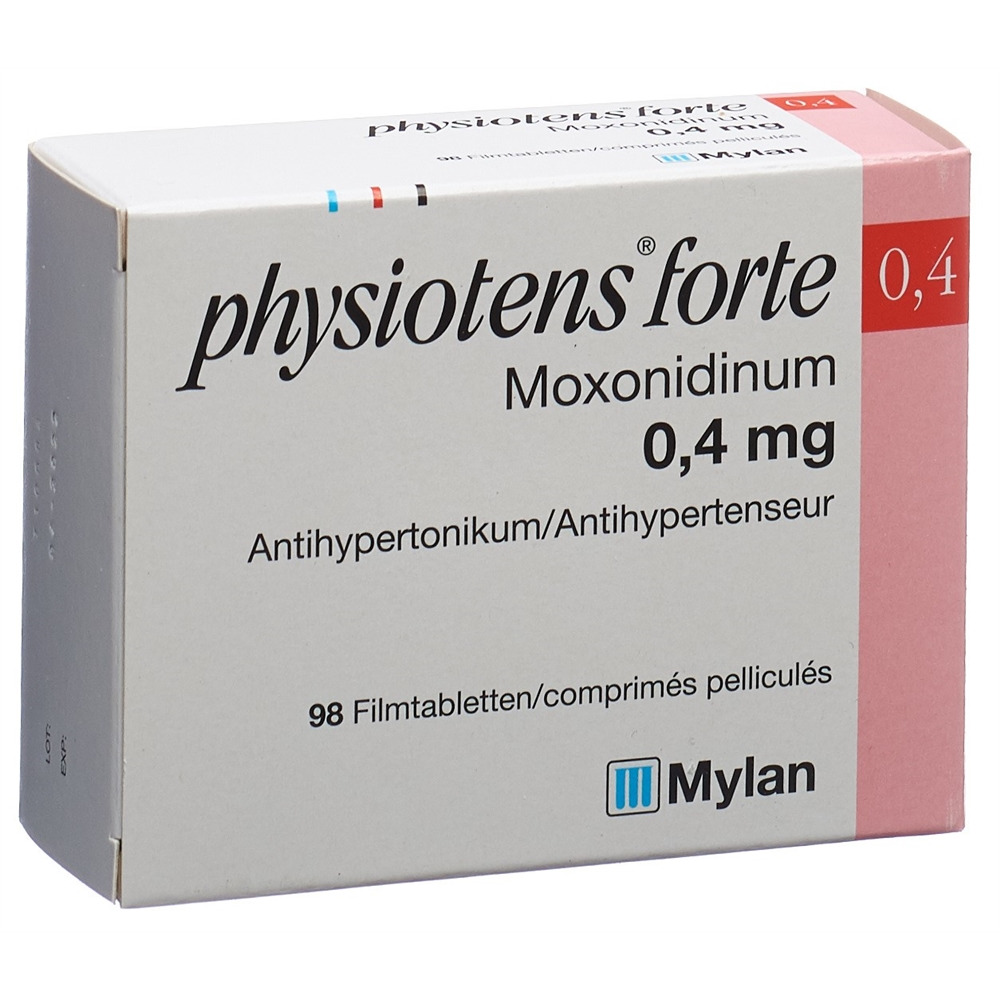PHYSIOTENS forte cpr pell 0.4 mg 98 pce
