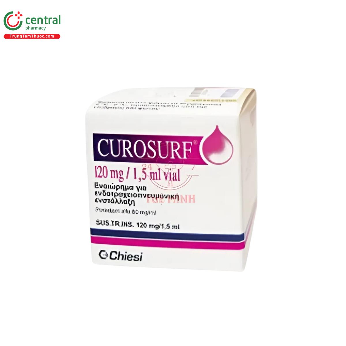 CUROSURF susp instill 120 mg/1.5ml amp 1.5 ml