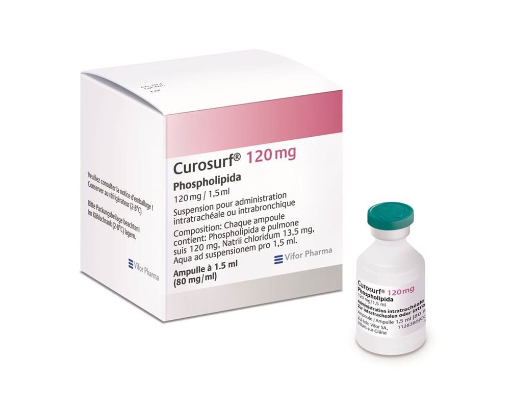 Curosurf 120 mg, suspension pour instillation