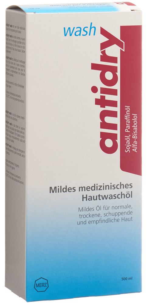 ANTIDRY wash solution huileuse fl 500 ml