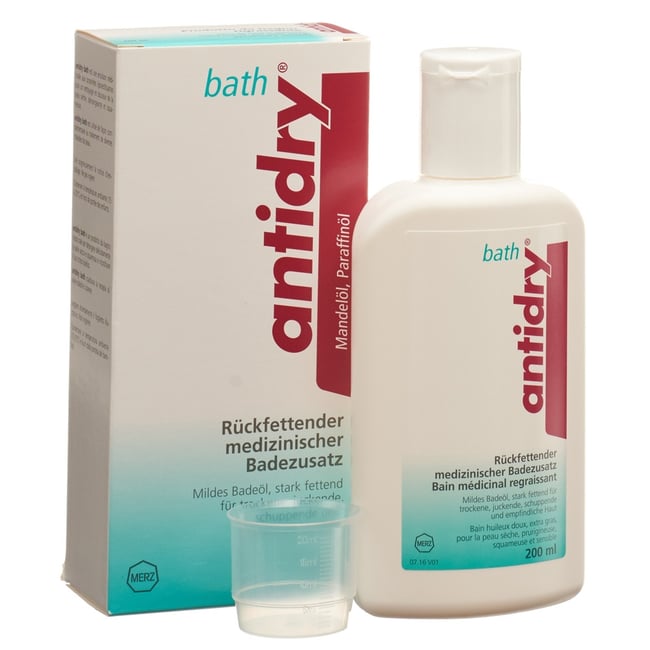 ANTIDRY bath solution huileuse 200 ml