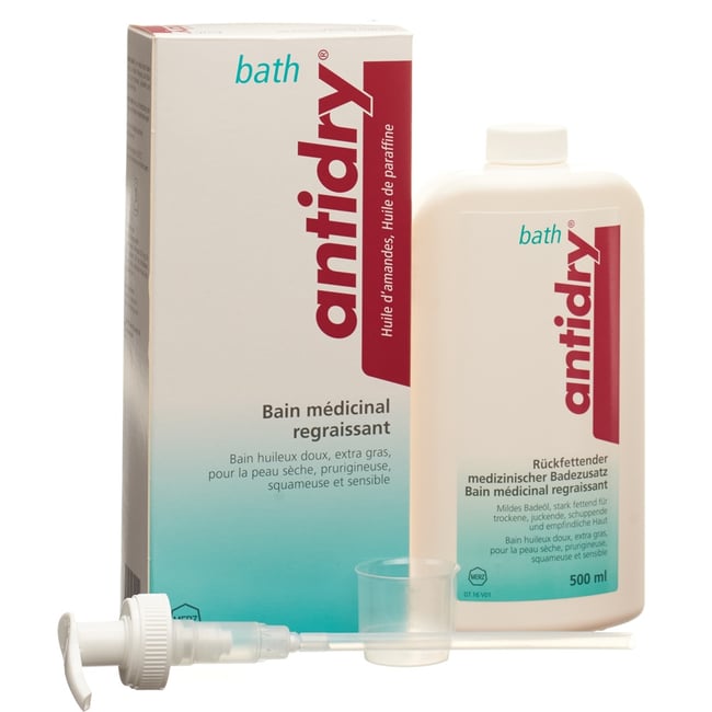 ANTIDRY bath solution huileuse 500 ml