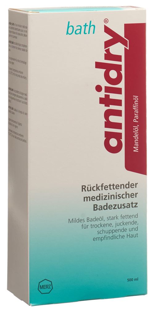 Antidry bath, Badezusatz