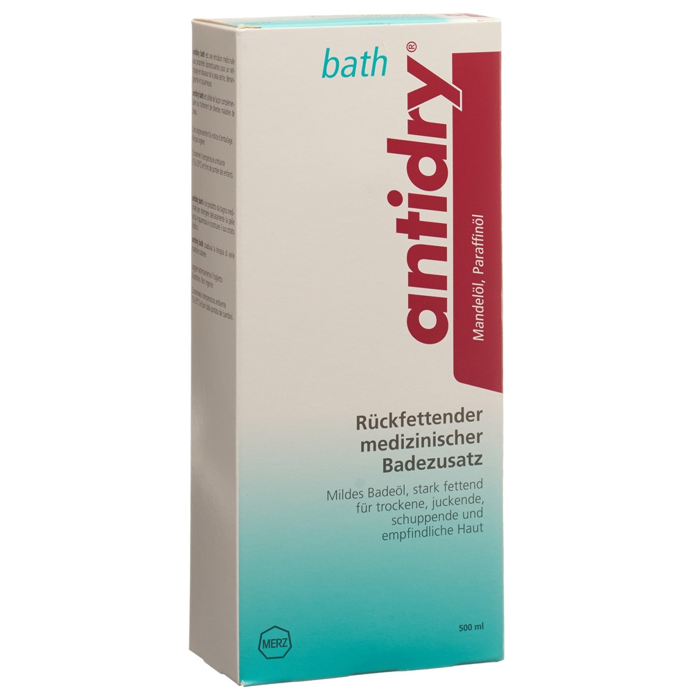 Antidry bath, Badezusatz