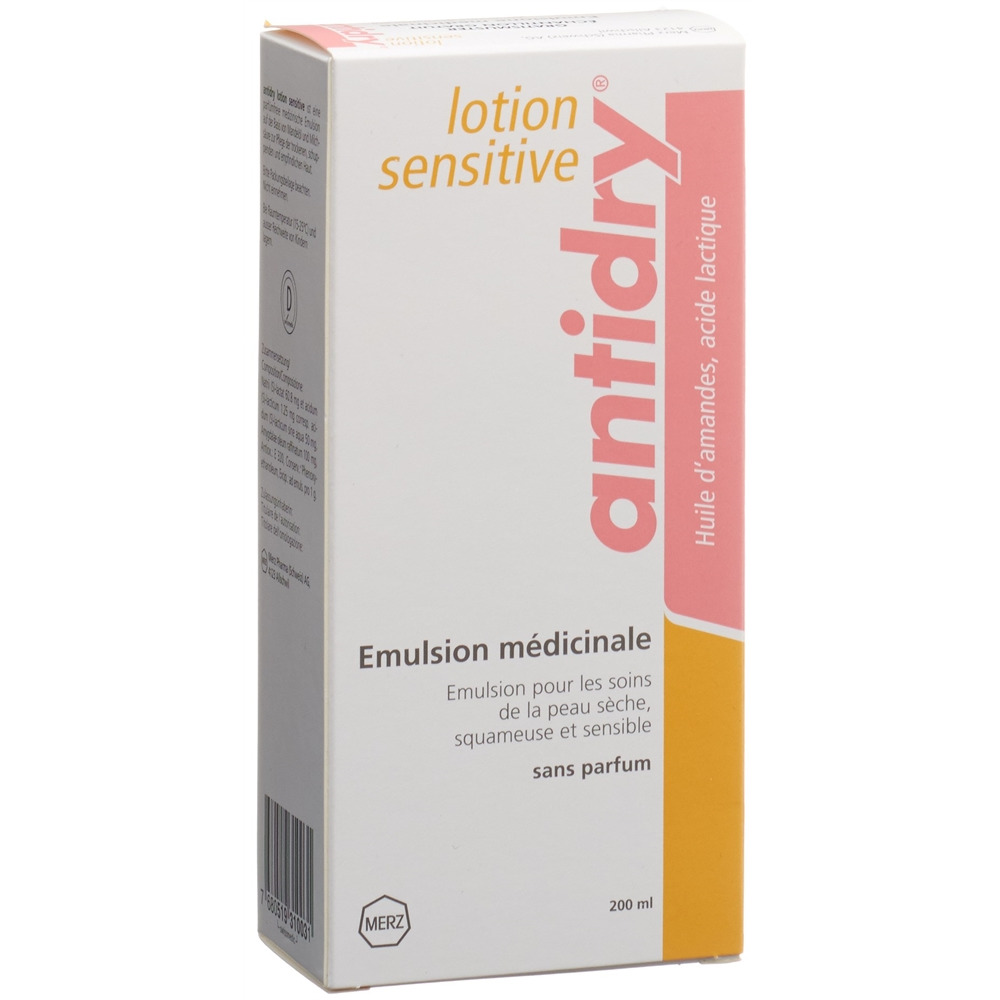 ANTIDRY lotion sensitive émuls s parfum fl 200 ml