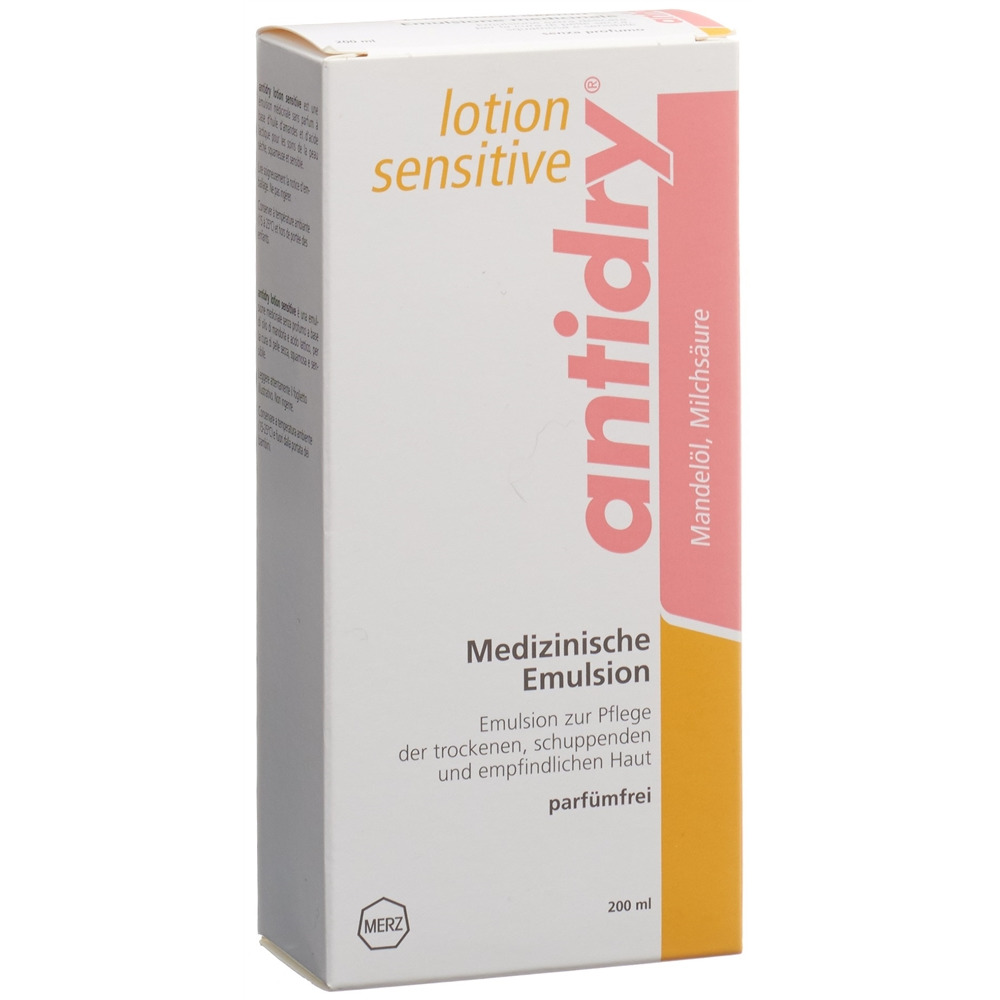 ANTIDRY lotion sensitive émuls s parfum fl 500 ml