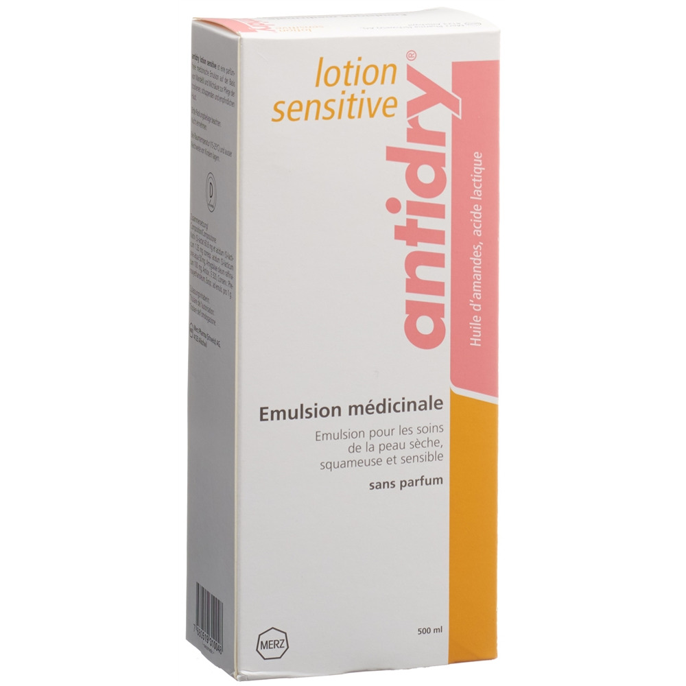 ANTIDRY lotion sensitive émuls s parfum fl 500 ml