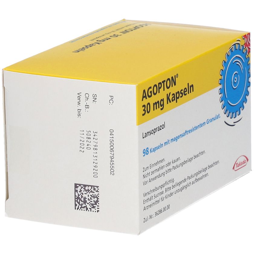 AGOPTON caps 30 mg 14 pce