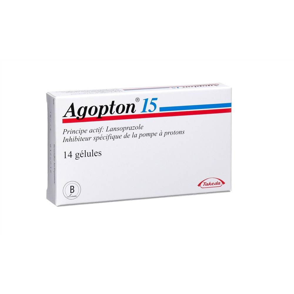Agopton 15 mg, magensaftresistente Hartkapseln