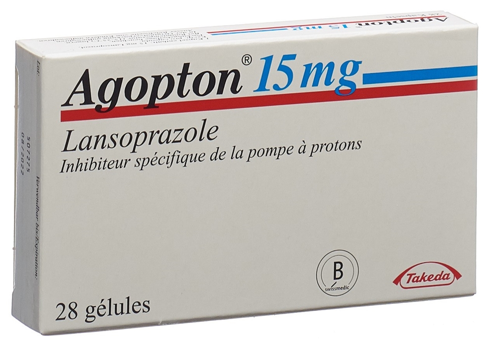 AGOPTON caps 15 mg 28 pce
