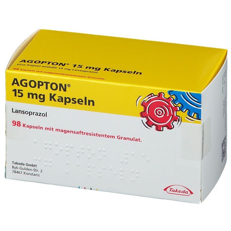 AGOPTON caps 15 mg 56 pce