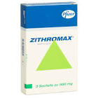 ZITHROMAX pdr 500 mg pour suspension sach 3 pce