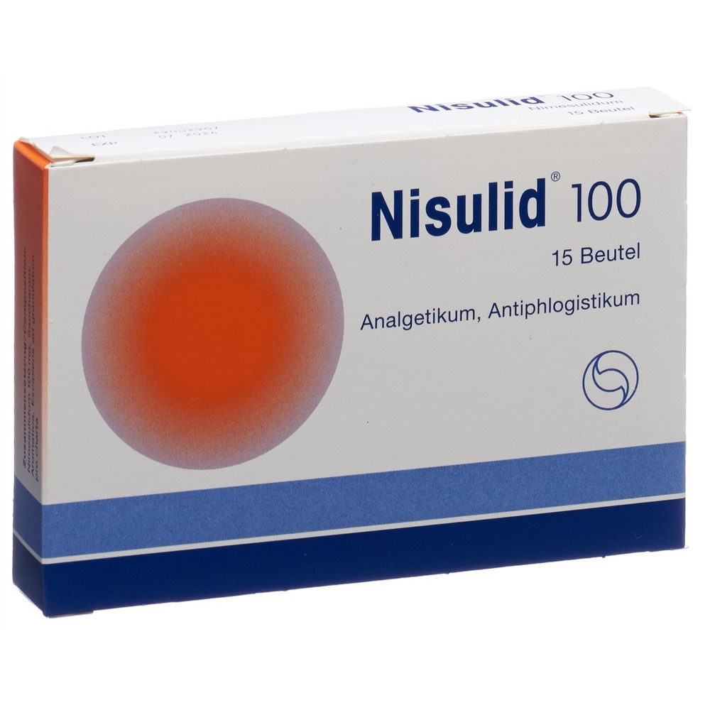 NISULID gran 100 mg sach 15 pce