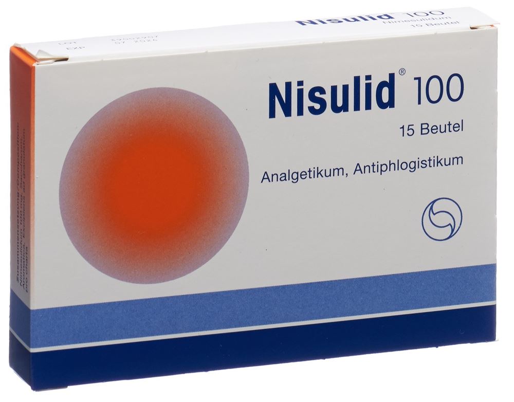 NISULID gran 100 mg sach 15 pce