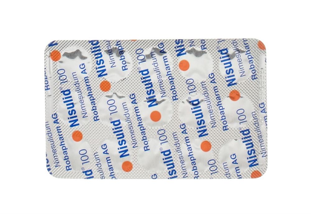 NISULID cpr 100 mg 15 pce